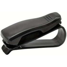 Resim Fochsia Siyah Güneşlik Tutucu Gözlük Evrak Kalem Koyma Multifonksiyonlu Araç Aksesuarı 