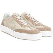 Resim Network Bej Erkek Deri Sneaker 