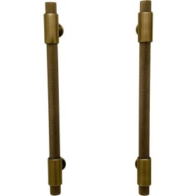 Resim Koldoor Handles Kulp Mobilya Dolap Mutfak Çekmece Kulpu 158 Mat Antik Sarı 160 mm ( 16 cm ) 10 Adet 
