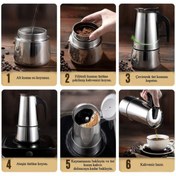 Resim Seçkin Trend Espresso Maker (Moka Pot) 9 Fincan 