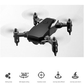 Resim Reedark lf606 Mini Rc Drone - 360 Derece Takla, 8 Dakika Uçuş, Çocuklar İçin Eğlenceli Oyuncak Siyah 