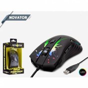 Resim Novator N104/50 2000 Dpi RGB Led Oyuncu Mouse Hadron