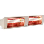 Resim Goldsun Supra Plus 4000 W Beyaz Kumandalı Infrared Isıtıcı 