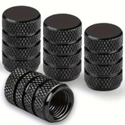 Resim 4 adet/paket Anodize Alüminyum Lastik Valf Kapağı, Korozyona Karşı Koruma, Araba, Kamyon, Motosiklet ve Bisiklet için Valf Gövde Kapağı 