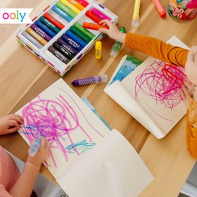 Resim Ooly Chunkies 24’lü Pastel Boya - Ana Renkler / 3 YAŞ VE ÜZERİ 