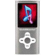 Resim GOLDMASTER MP4-224 8GB Mp3 Çalar Gri 