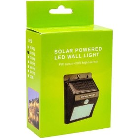 Resim Solar Sensörlü Duvar Tipi 20 Ledli Duvar Aplik 