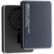 Resim Hepu Hp-237 10.000 Mah Magsafe Kablosuz Powerbank 15w Kablosuz + 22w Pd Hızlı Şarj 