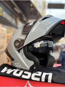 Resim JK20 Wosen Motosiklet Kaskı | Güneş Gözlüklü 