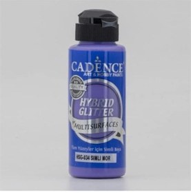 Resim Hybrıd Akr. Multisurface Simli Gümüş Hsg-034 Mor 120Ml 