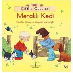 Resim İş Bankası Yayınları Çiftlik Öyküleri Meraklı Kedi 