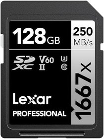 Resim Lexar Professional 1667X 128GB SDXC Uhs-II/U3 Kartı (LSD128CBNA1667) 