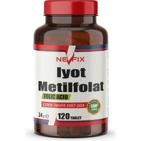 Resim Nevfix İyot & Metilfolat 120 Tablet 