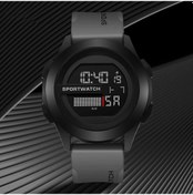 Resim Sunshine022 Gri Digital Spor Saati: Kronograf, Tarih, Hafta, Gece Işığı, Dayanıklı Kamp Ve Fitness İçin Diğer 