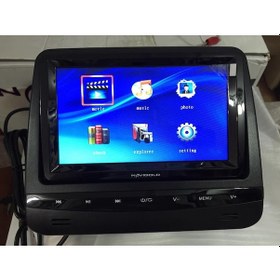 Resim Her Türlü Araç Uyumlu Navigold Ds 705 Oto Koltuk Monitörü Gri 