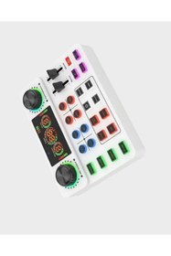 Resim ZERO LAND SPTRNS Çok Efektli Canlı Yayın Ses Mikseri USB ve (224411) Kablosuz Uyumlu 