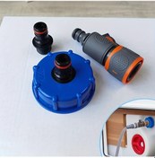 Resim Sunshine011 1 Set Rv Su Tankı Dolum Adaptörü Hızlı Bağlantı Dayanıklı Pvc Bağlantı Fittingleri 