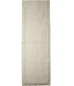 Resim Gri Parlak File Keten Runner 