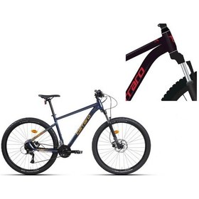 Resim Carraro Crx 924 Erkek Dağ Bisikleti 400h Hd 29 Jant 24 Vites Karanlık Mor Kırmızı Çok Renkli 