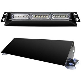 Resim Çakar Lamba 13 Fonksiyonlu 18 Led 12-30V Sarı Lapa533 