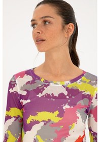 Resim U.S. Polo Assn. Kadın Fıstık Yeşili Bisiklet Yaka Sweatshirt 50283776-VR087 
