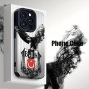 Resim Beşiktaş Takım Logosu Dumanlı Duvar Kağıdı Tasarımı, Benzersiz ve Yaratıcı, Popüler Yapay Deri Kılıfı for iphone 17, 16, 15, 14, 13, 12, 11, 7, 8, X, XS için Uygun, Kir Direnciliği ve Darbe Karşıtı Fonksiyonellik ile Şık Görünüm, Telefon Kılıfı Bjk, Telefon Kılıfı, Telefon Kılıfları, Elverişli Kapak, Kılıf 