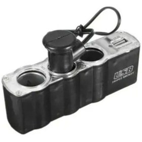 Resim Araç Çakmaklık Çoğaltıcı Usb Araba Çakmak Soket Çoklayıcı Şarj 