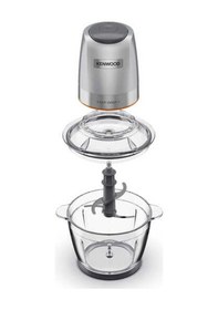 Resim Kenwood CHP62.400SI Easy Chop + Cam Hazneli Doğrayıcı Blender Seti 