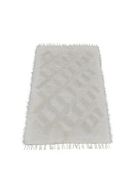 Resim Zehra Abla Halı Yeni El Dokuma Tek Renk Tiftik Yün Siirt Battaniyesi Kilim 5767 