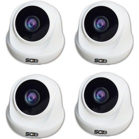 Resim IDS D-2026HD4 5 MP Sony Lensli 1080P Full HD AHD Güvenlik Kamerası - 4 Adet 