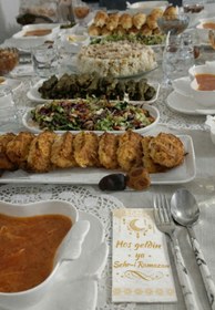 Resim İnci Fix 20 Adet Servis Peçetesi Hoş Geldin Ya Şehr-i Ramazan YazılıvDekor Peçete 