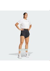 Resim Adidas Tr-es Boxy Workout Kadın T-shirt Jc9556 Beyaz 