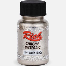 Resim Rich Chrome Metalik Antik Gümüş 60 cc 