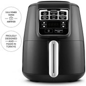 Resim Karaca Air Pro Cook XL 2 in 1 Konuşan Airfryer Fritöz 4 Kişilik 