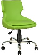 Resim Mobilyakeyfi Bürocci Zaga Metal Ayaklı Çalışma Koltuğu-Yeşil-2023D0110 