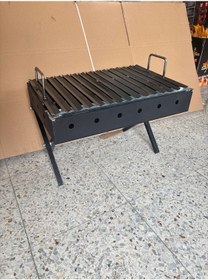 Resim İklim Camp Campout Mangalı Izgara Katlanır Ayaklı 30 x 45 