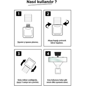 Resim Delina Parfümlü Oto Kokusu 5x10 Ml 