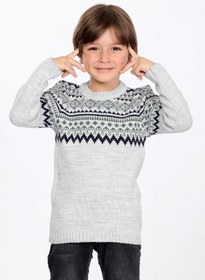 Resim Cloudy Kids Erkek Çocuk Regular Fit Triko Kazak 