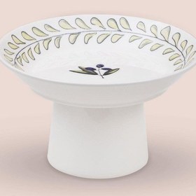 Resim The Mia Olivos Ayaklı Servis Tabağı 20 Cm Çok Renkli 