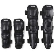 Resim Dancemonkey Titreşim Sulaite Spor Siyah Pedleri Önleyici Koruma Off-road Koruyucu Kasnak Gt-010 Diz Dişli Siyah 