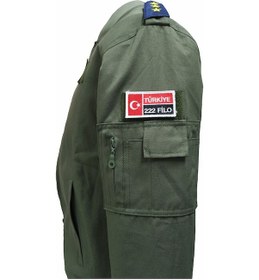 Resim Erkek Pilot Mont - Yeşil 