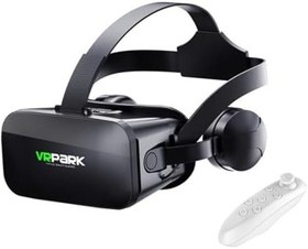 Resim Vrpark J20 Kulaklıklı Sanal Gerçeklik Gözlüğü + Bluetooth Kumanda 