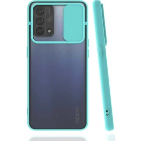 Resim Mobaxaksesuar Oppo A74 4g Kılıf Kamera Kapatmalı Lensi Case 