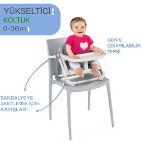 Resim Chicco Chairy Yükseltici Mama Sandalyesi Bunny 