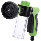 Resim Pazly Yeşil Bahçe Köpük Püskürtücü Hortum Memesi - Sabunluk Köpük Uç 