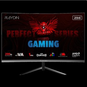Resim Raydın Mm24rfa-200hz, 23.6", 1ms, 200hz, Full Hd, Hdmı, Dp, Hoparlör, Va Led, R1650 Curved, Frameles 