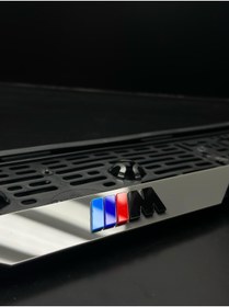 Resim Genel Markalar 5D LÜX BMW M SPORT Uyumlu TAKMATİK PLEKSİ PLAKALIK 