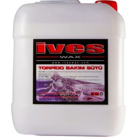 Resim İveswax Torpido Temizleme Ve Bakım Sütü 5 Lt 