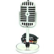 Resim Tuğra Ticaret 2244 Karaoke Mikrofon Silver Speaker 