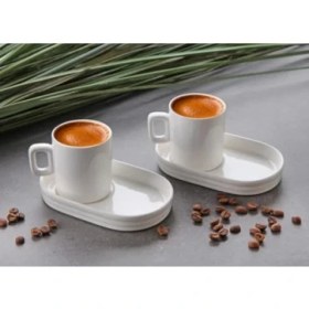 Resim 2'li Kahve Seti 